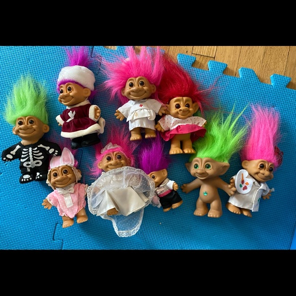 VINTAGE TROLL DOLL - Picture 4 of 4